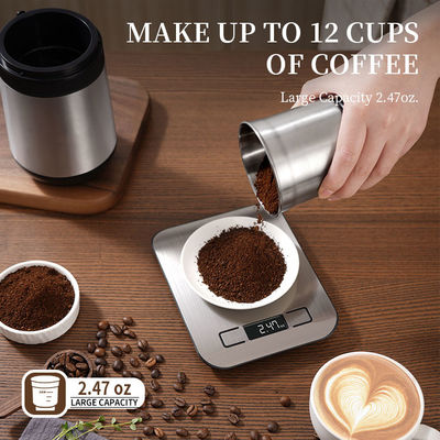 मल्टी फंक्शन नट्स हर्ब स्पाइस ग्राइंडर मशीन 2 रिमूवेबल कप इलेक्ट्रिक ड्रिप कॉफी मेकर