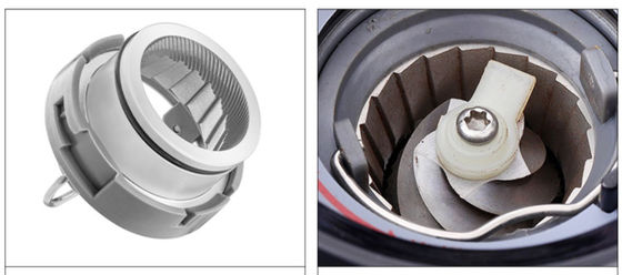 शांत शंक्वाकार गड़गड़ाहट कॉफी की चक्की 165W 275g डीसी मोटर एस्प्रेसो कॉफी बनाने की मशीन